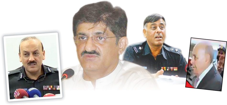 ایک مرتبہ پھر حکومت سندج اور آئی جی سندھ پولیس میں اختیارات پر کشیدگی