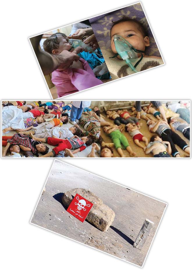 شامی شہریوں پر کیمیائی حملہ،271 شامی عہدیداروں کے اثاثے منجمد