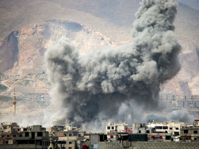 سیز فائر معاہدے کے باوجود فضائی حملہ، شام میں 12 شہری ہلاک
