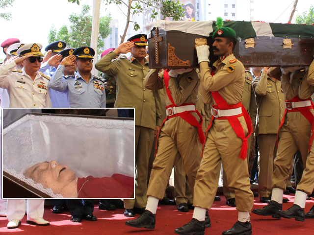 ڈاکٹر رتھ فاؤ کی تدفین سرکاری اعزازاور قومی پرچم کے ساتھ کراچی کے گورا قبرستان میں کردی گئی
