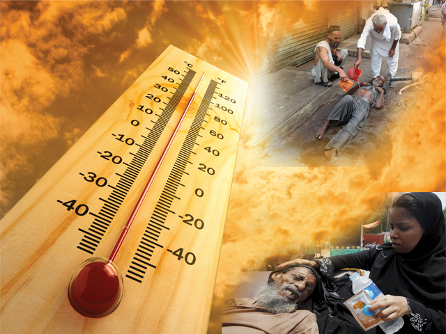 گرمی کی شدت میں اضافہ،سندھ میں انسانی وجود ختم ہونے کاخدشہ