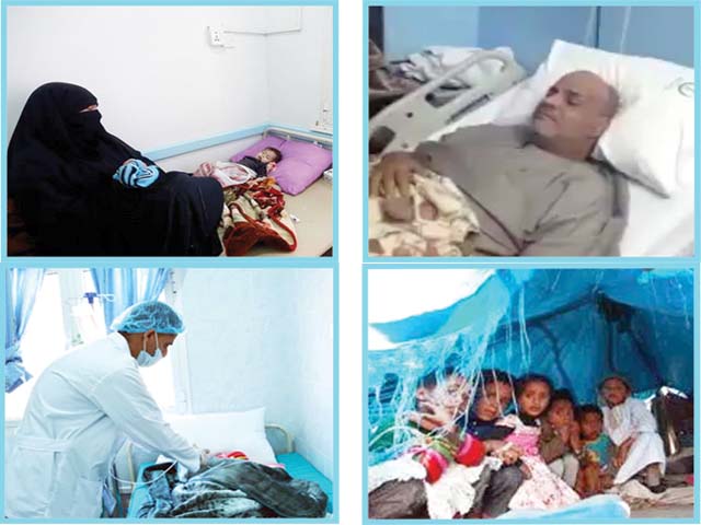 یمن میں ہیضے کی وبا سے5 لاکھ افراد متاثر