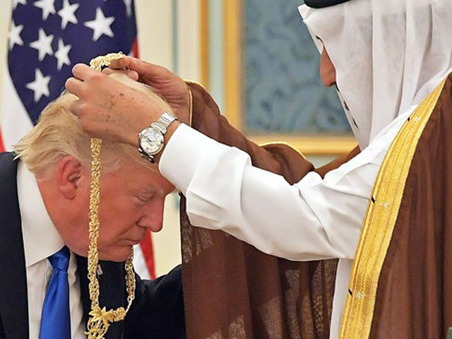 امریکا میں ٹرمپ کو ملنے والے سعودی تحائف کا چرچا