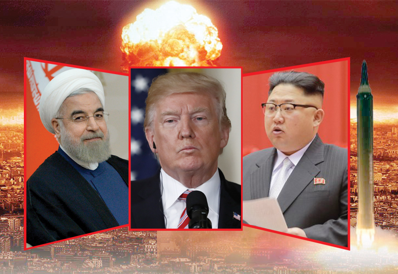 امریکا کے خلاف ایران اور شمالی کوریا کی جارحانہ حکمت عملی