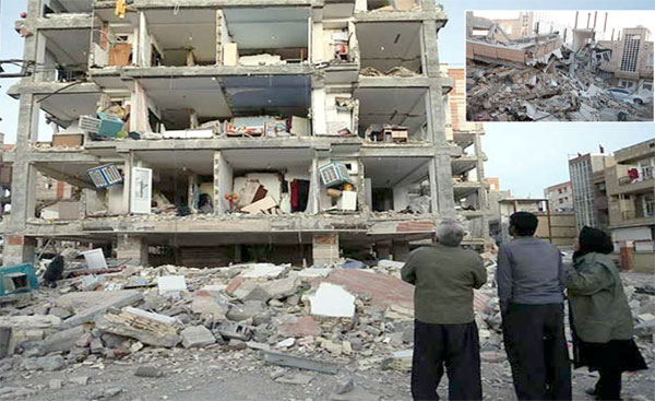 ایران، عراق میں قیامت خیز زلزلہ، 332افراد ہلاک، 500زخمی