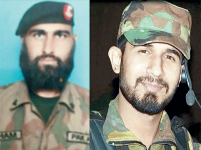 سرحدپار سے دہشت گردوں کے حملے میں کیپٹن، سپاہی شہید، 4فوجی زخمی