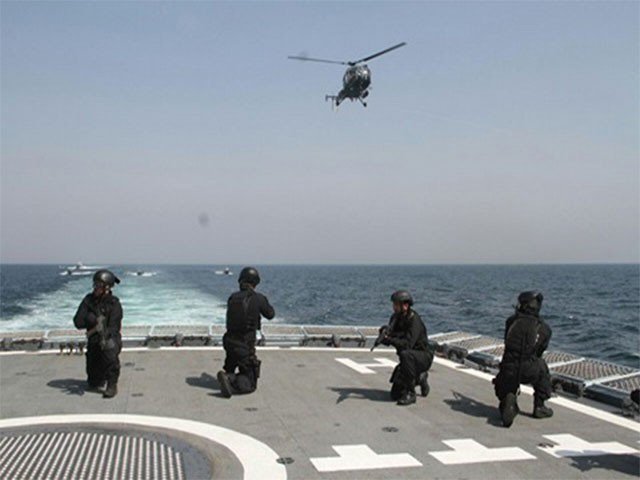 پاک سعودی بحری افواج کی مشق افعی الساحل ختم ہوگئی