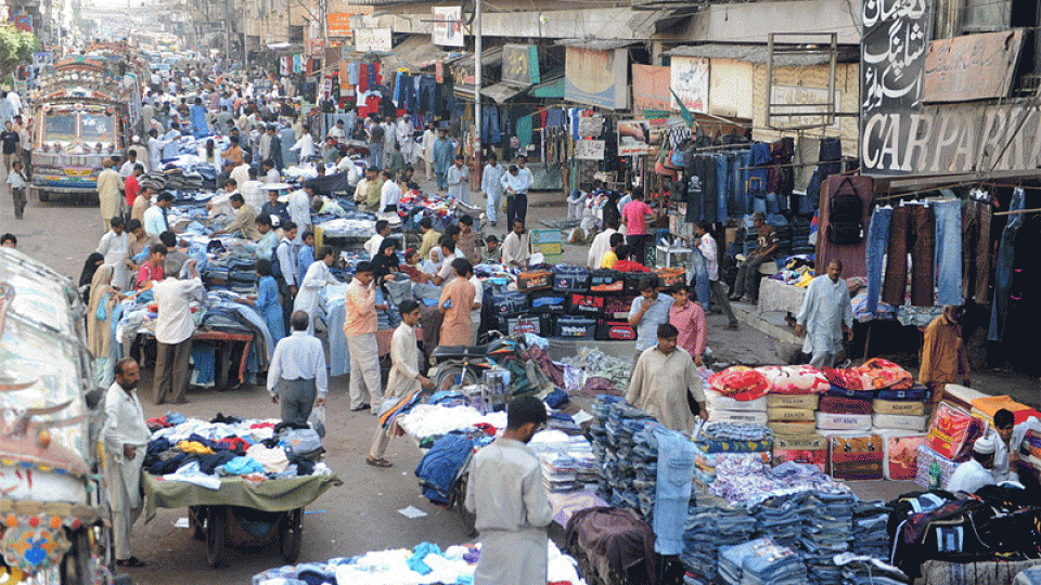 کراچی میں تجاوزات کی پھر کھلی چھوٹ،ٹھیلوں اور پتھاروں کی بھرمار