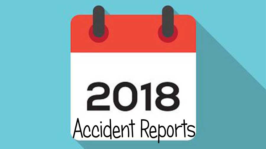 سن 2018 میں حادثات نے ڈھائی سو افراد کی جان لے لی