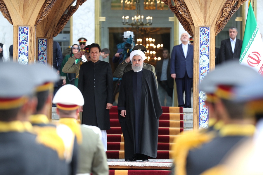 وزیراعظم عمران خان کی ایرانی صدر حسن روحانی سے ملاقات
