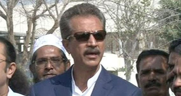 سندھ حکومت کا بال بال کرپشن میں جکڑا ہوا ہے ، میئر کراچی وسیم اختر