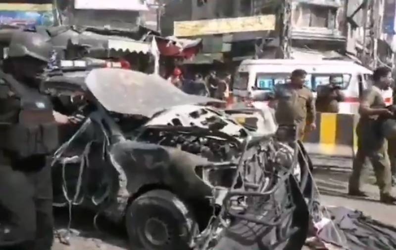 داتا دربار دھماکا،5 اہلکاروں سمیت دس افراد شہید، 25زخمی