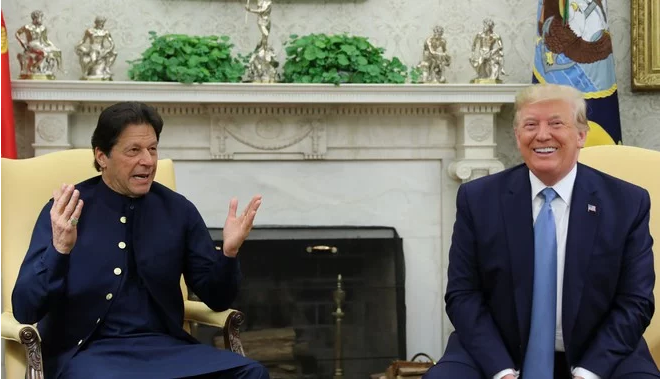 عمران خان اور ٹرمپ کی ملاقات، امریکی صدر کی مسئلہ کشمیر پر ثالثی کی پیشکش
