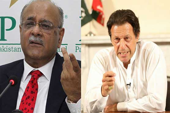 وزیراعظم عمران خان نے نجم سیٹھی کے خلاف ہتک عزت کا دعویٰ دائر کر دیا