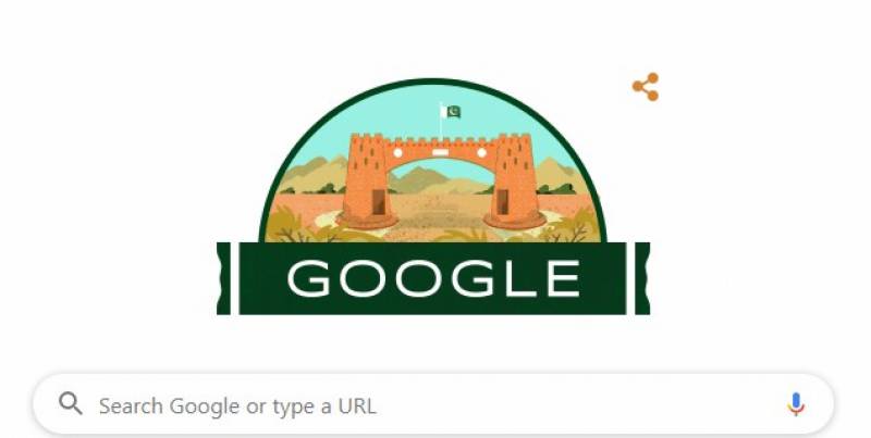 یومِ آزادی ، گوگل نے اپنا ڈوڈل پاکستان کے رنگوں میں رنگ دیا
