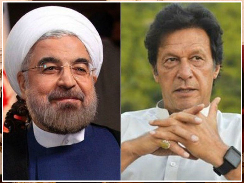 عمران خان کا ایرانی صدر کو فون،کشیدہ صورتحال سے آگاہ کیا