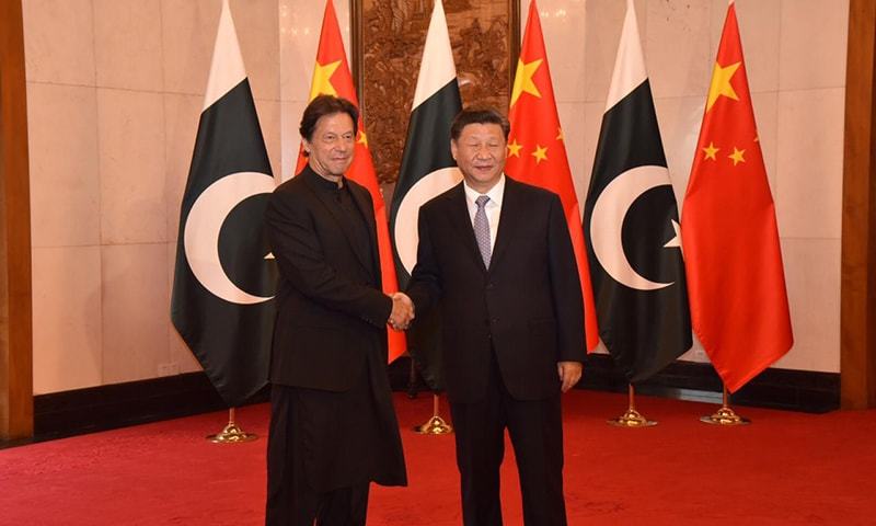 وزیراعظم عمران خان کی چینی صدر سے ملاقات ،باہمی دلچسپی کے امور پر تبادلہ خیال