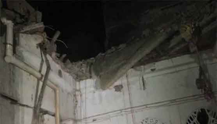 مدرسہ عثمانیہ کی چھت گرنے سے 9 طلباء زخمی