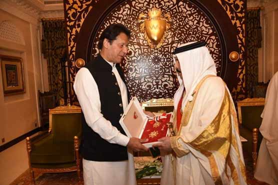 وزیراعظم عمران خان کا دورہ بحرین، اعلی ترین سول ایوارڈ سے نوازا گیا