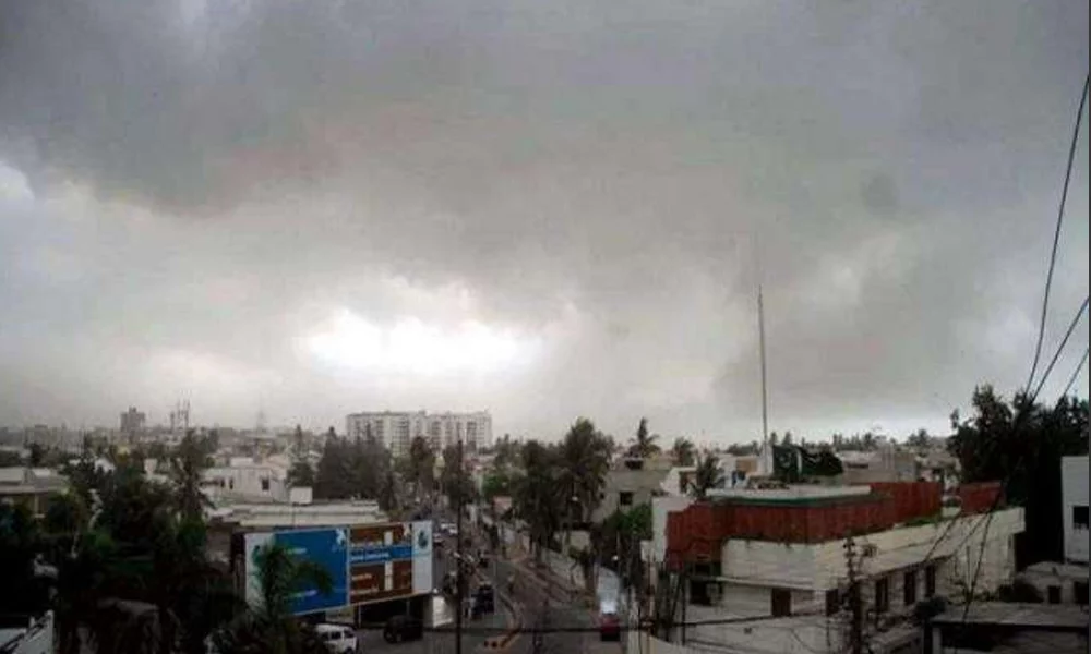 کراچی میں 23مارچ کی شام 24کی صبح بارش کا امکان ہے ،محکمہ موسمیات