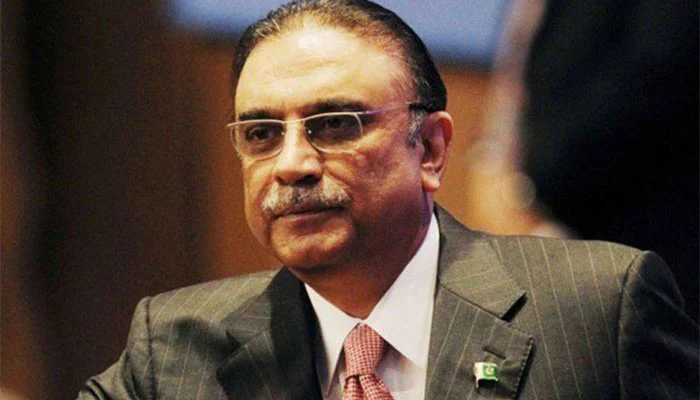 سابق صدر آصف علی زرداری کا طیارے کے حادثے پراظہار افسوس