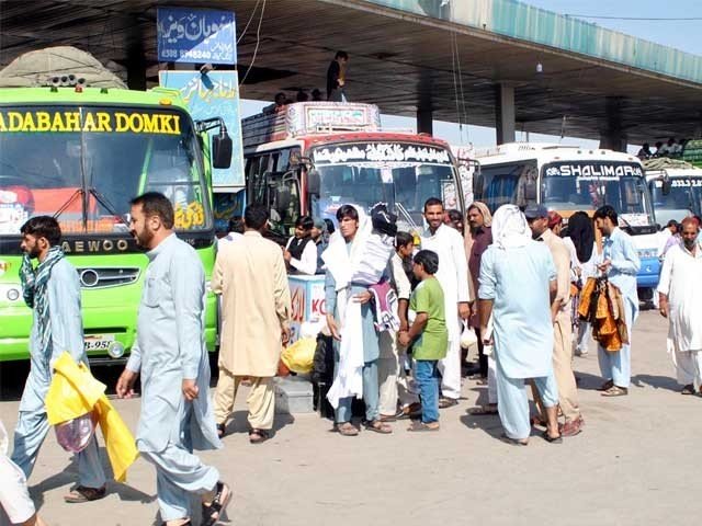 کراچی سے باہر جانیوالی مسافر بسوں کے پرمٹ منسوخ