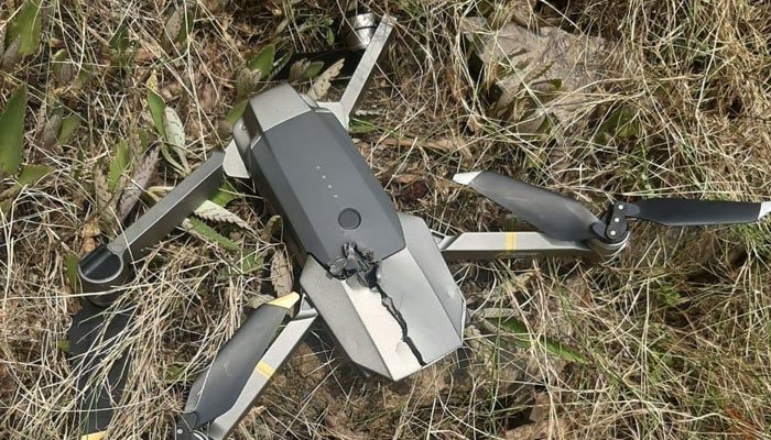 پاک فوج نے ایل او سی پر بھارتی ڈرون مار گرایا