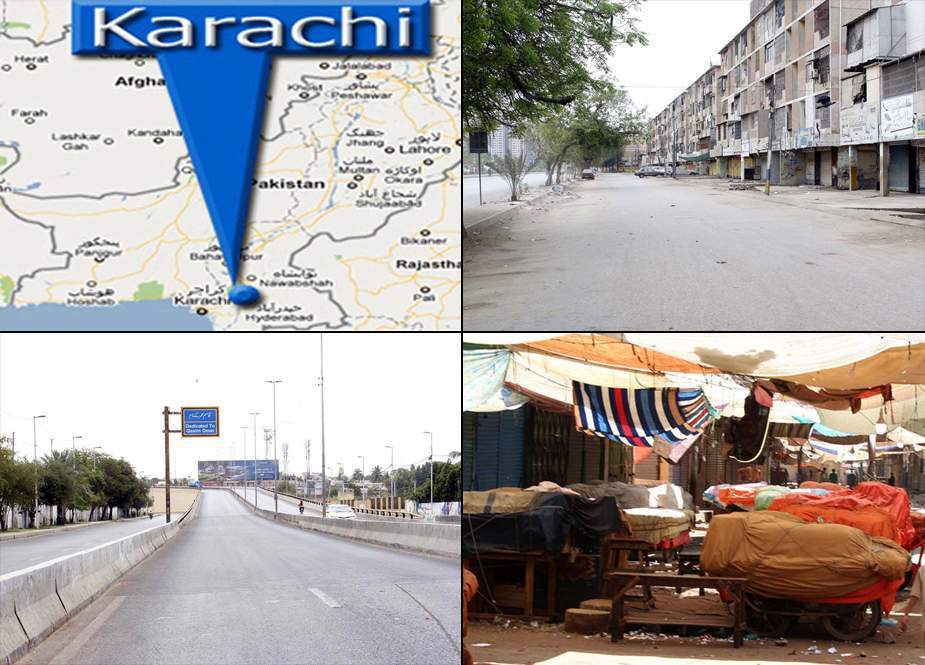کراچی ‘3اضلاع میں اسمارٹ لاک ڈاؤن کی حکمت عملی تیار