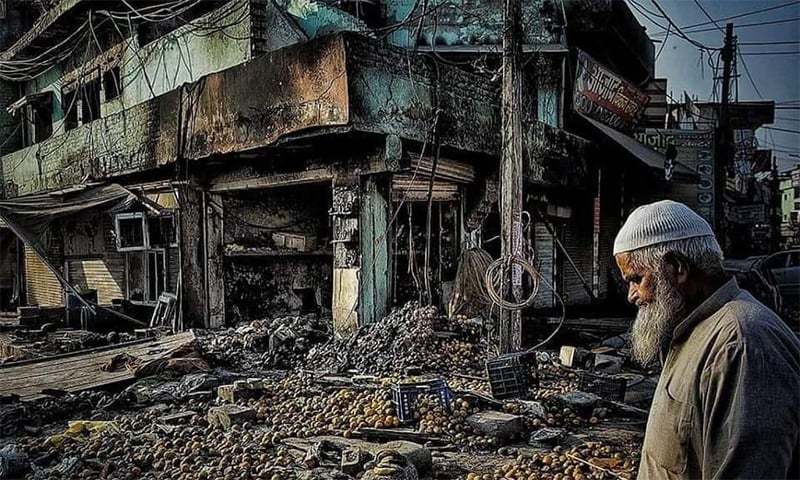 دہلی فسادات میں پولیس نے بھی مسلمانوں کو نشانا بنایا، رپورٹ
