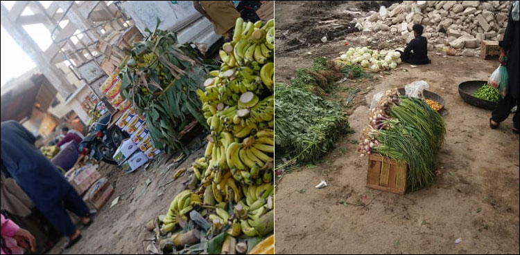 گلی سڑی سبزیاں پھل فروخت  ،کراچی میں وبائی امراض پھیلنے کا خطرہ