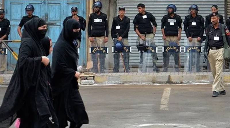 کراچی ، محرم کے مرکزی جلوس کی سکیورٹی کے انتظامات شروع