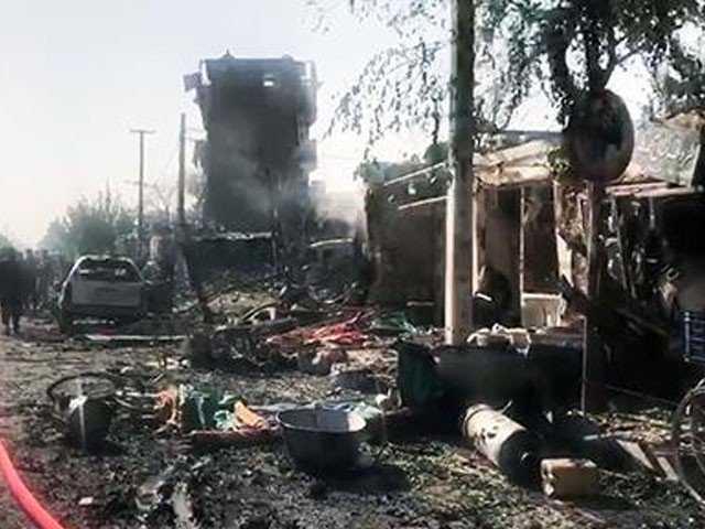 افغان نائب صدر بم دھماکے میں بال بال بچ گئے، 10 محافظ ہلاک
