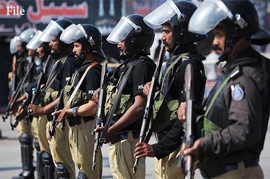 گلگت بلتستان الیکشن ، سندھ پولیس کی بھاری سکیورٹی کیلئے نفری پہنچ گئی