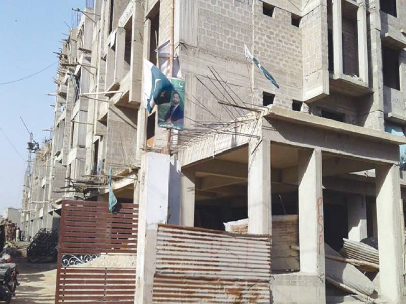 نیو کراچی زون میں غیرقانونی تعمیرات و تجاوزات کا سلسلہ جاری