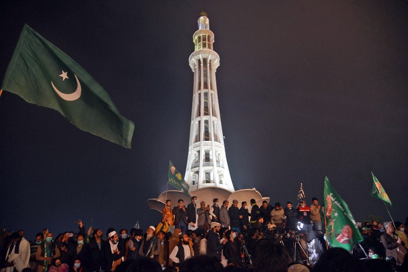 مینار پاکستان کے جلسے پر 90 کروڑ کے اخراجات