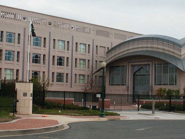 کورونا کے پھیلائو کاخدشہ، واشنگٹن میں پاکستانی سفارتخانہ بند