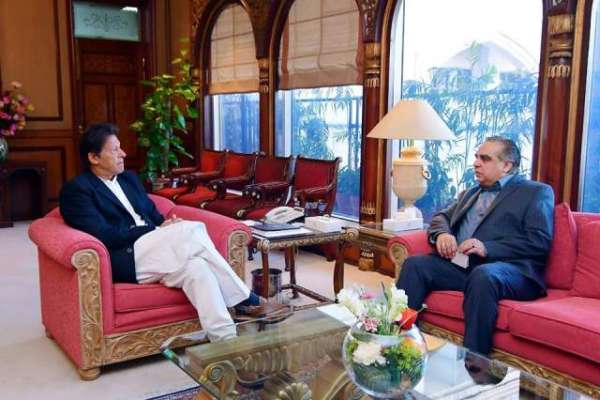 وزیر اعظم سے گور نر سندھ کی ملاقات ،سینٹ انتخابات کے حوالے سے گفتگو