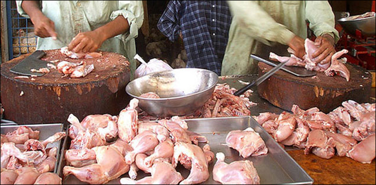 کراچی میں مرغی کاگوشت 500 روپے کلو تک پہنچ گیا