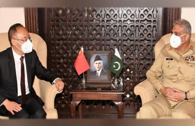 پاکستان چین کے ساتھ تعلقات کونہایت قدرکی نگاح سے دیکھتاہے،آرمی چیف