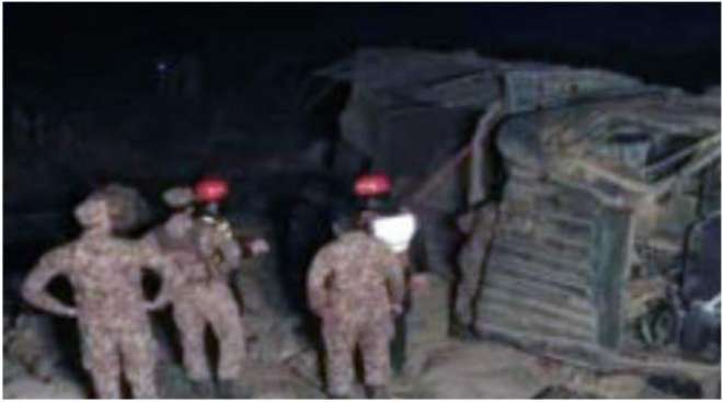 آزاد کشمیر میں فوج کی گاڑی کھائی میں جا گری 4جوان شہید