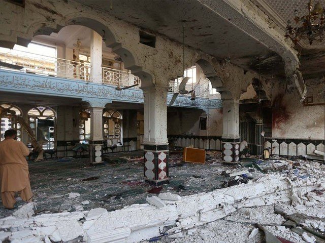 افغانستان میں نمازجمعہ کے دوران مسجدمیں دھماکا