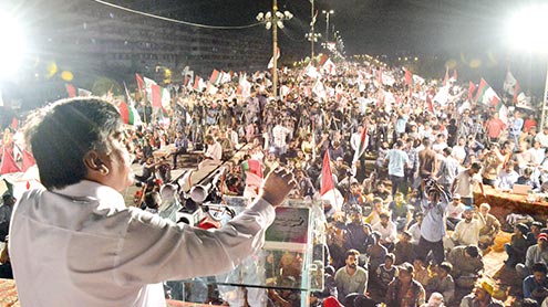 آفاق احمد کاجنوبی صوبہ سندھ تحریک شروع کرنے کا اعلان
