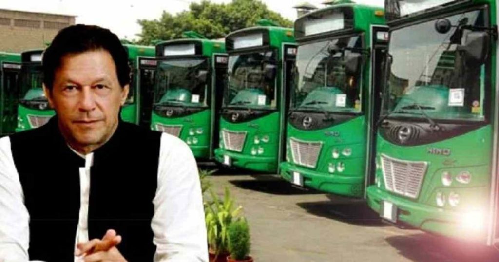 گرین لائن بس منصوبے کاافتتاح ،کراچی کابلدیاتی نظام خودمختارہوناچاہیے،عمران خان