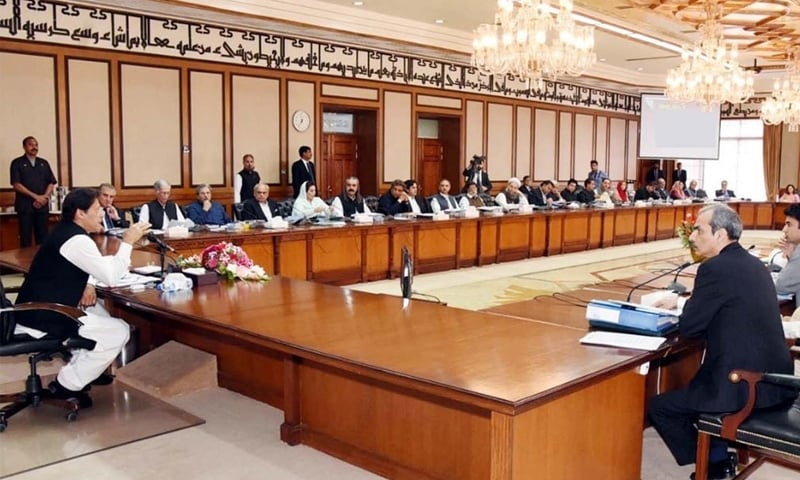 وفاقی کابینہ کا پارلیمنٹ کے ان کیمرہ سیشن میں لیٹر گیٹ پر بحث کرانے کا فیصلہ