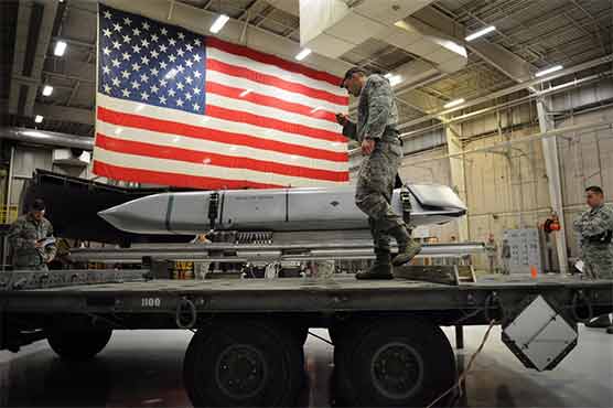 جوہری ممالک نے گزشتہ برس ہتھیاروں پر 82 ارب ڈالر خرچ کیے، امریکا آگے