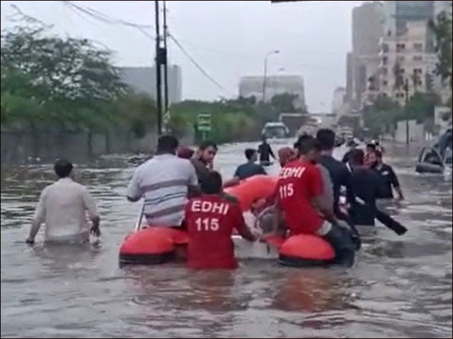 صوبہ سندھ، بلوچستان میں بارشوں کا 30سالہ ریکارڈ ٹوٹ گیا