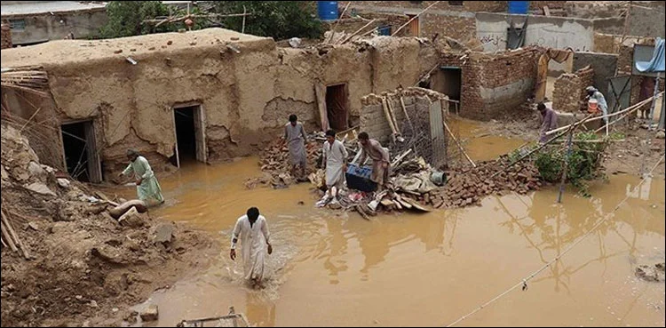 سندھ میں بارشوں کی تباہ کاری، 90افراد جان کی بازی ہار گئے