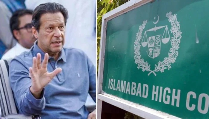 توہین عدالت کیس، اسلام آباد ہائی کورٹ کا شوکاز نوٹس عمران خان کو ارسال