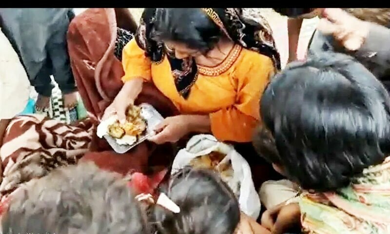 سیلاب متاثرین، ماں کی 8 بچوں میں 2 روٹیاں تقسیم کرنے کی دل دہلا دینے والی ویڈیو