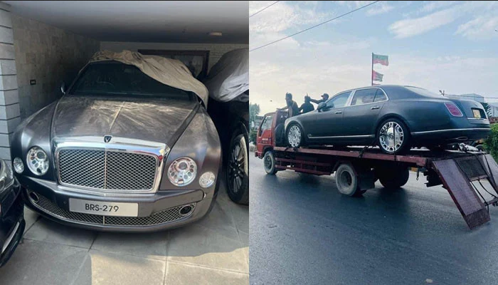 لندن سے چوری کی گئی مہنگی گاڑی بینٹلی ملسن کراچی سے برآمد